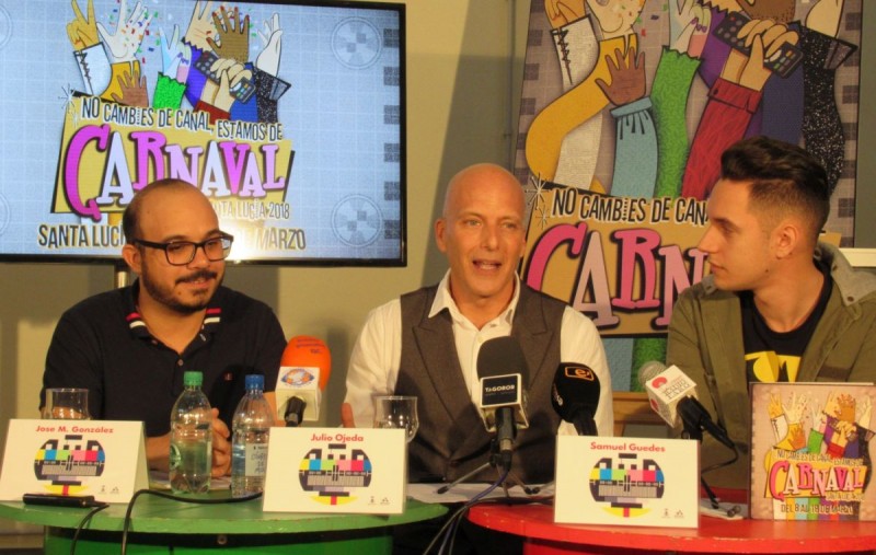 Santa Luc�a presenta su Carnaval de la Televisi�n