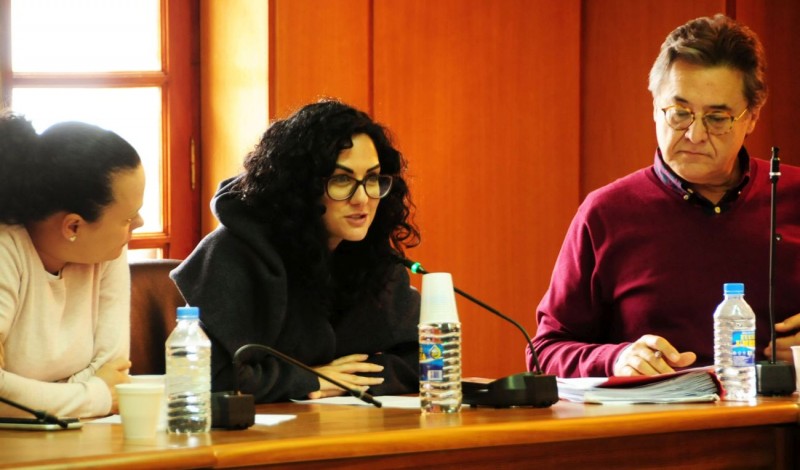 Saida Valido Su�rez se despide del Pleno