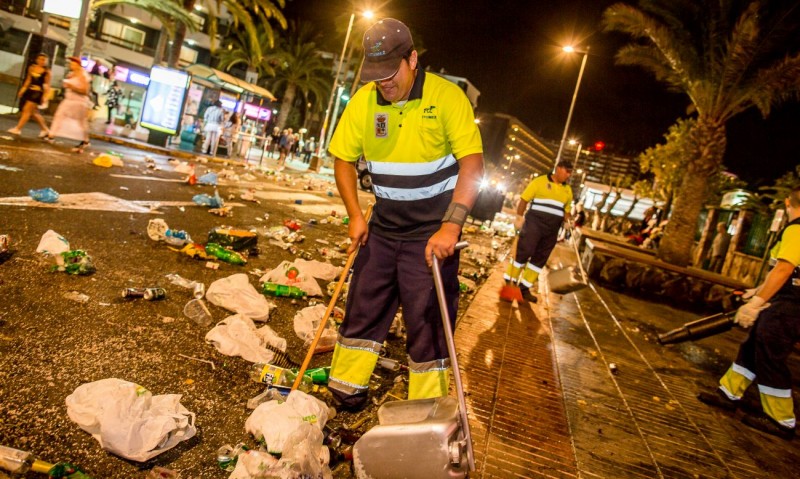 El Carnaval Internacional de Maspalomas genera 143 toneladas de residuos