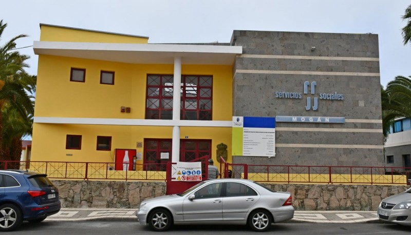 Mog�n finaliza las obras del edificio de Servicios Sociales de Arguinegu�n 