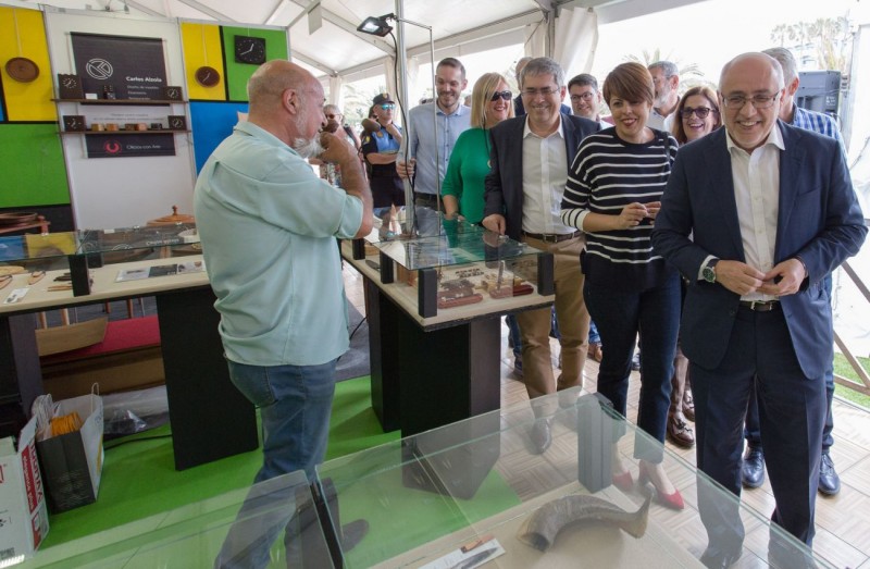 La Feria Primavera Sur en el Faro de Maspalomas abre con 70 artesanos de 17 municipios