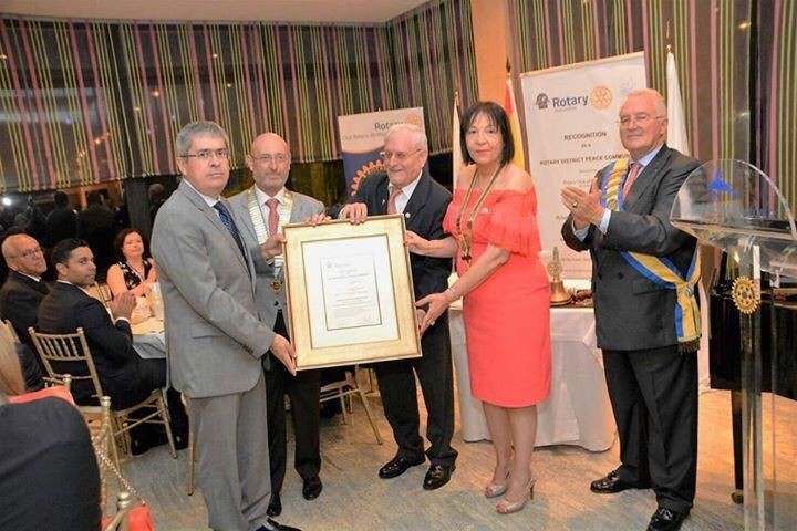 Maspalomas: �nica Ciudad Rotaria de la Paz en Espa�a