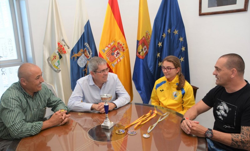 Victoria Isidro, campeona de Espa�a de Jiu Jitsu