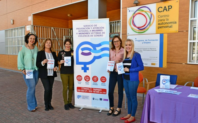 Prevenci�n y Atenci�n Integral a Mujeres y Menores de Mog�n estrena logo y folleto informativo 