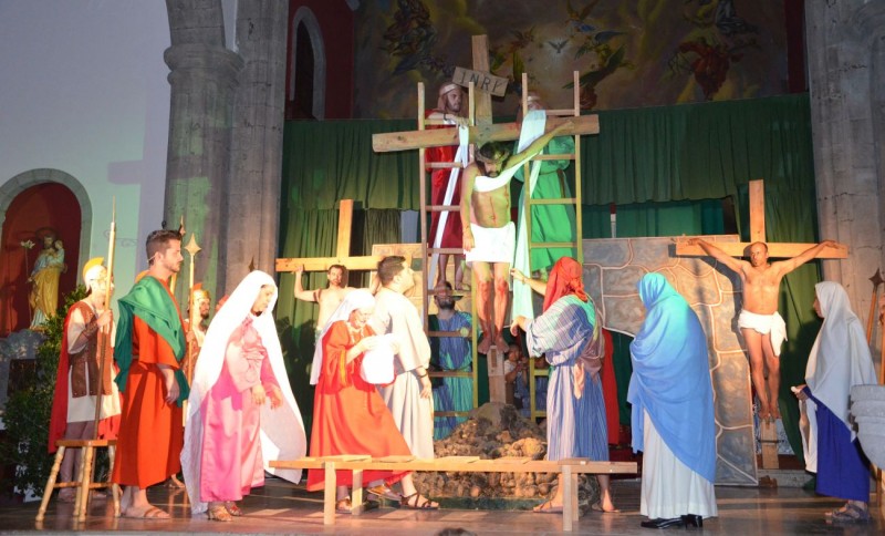 Santa Luc�a vive este Viernes Santo `La pasi�n�, una tradici�n que cumple cuatro d�cadas