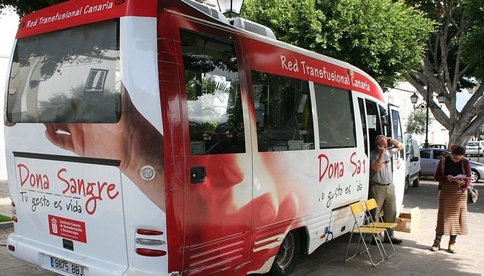 El ICHH promociona la donaci�n de sangre en San Bartolom� de Tirajana 