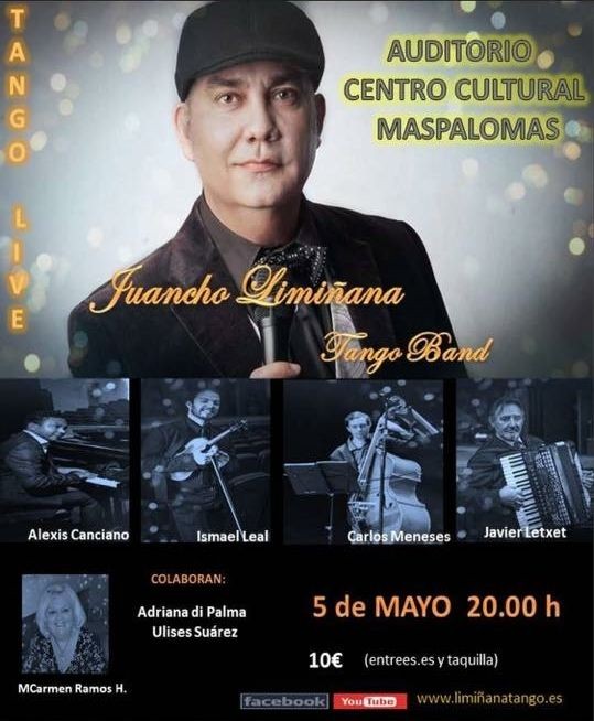 �Juancho Limi�ana-Tango Band�, este s�bado en Maspalomas