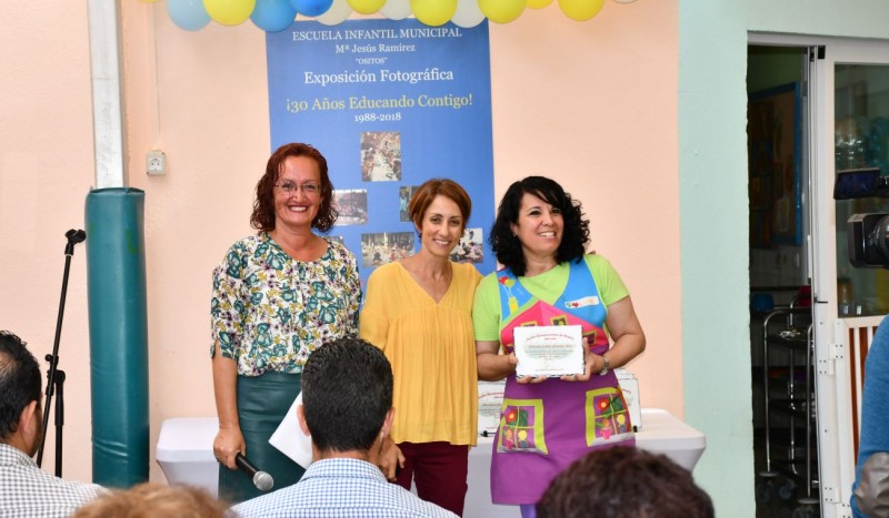Mog�n homenajea a las educadoras de la Escuela Infantil de Arguinegu�n en su 30 aniversario
