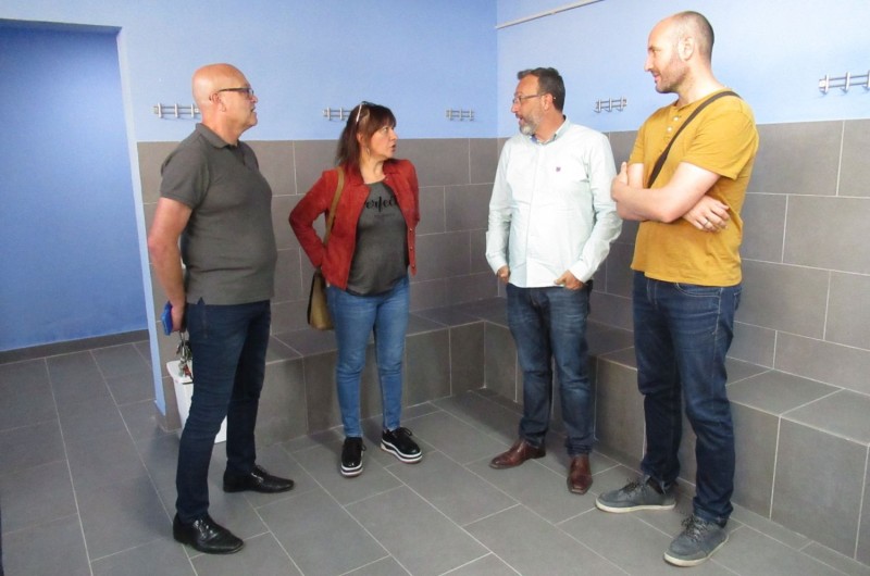 Santa Luc�a renueva los vestuarios del campo de f�tbol de Vecindario