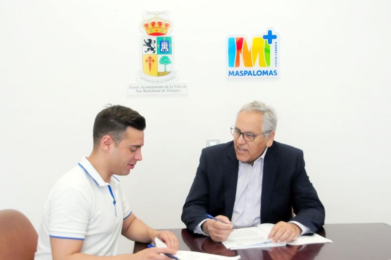 El Ayuntamiento firma el patrocinio de Maspalomas con el Gay Pride 