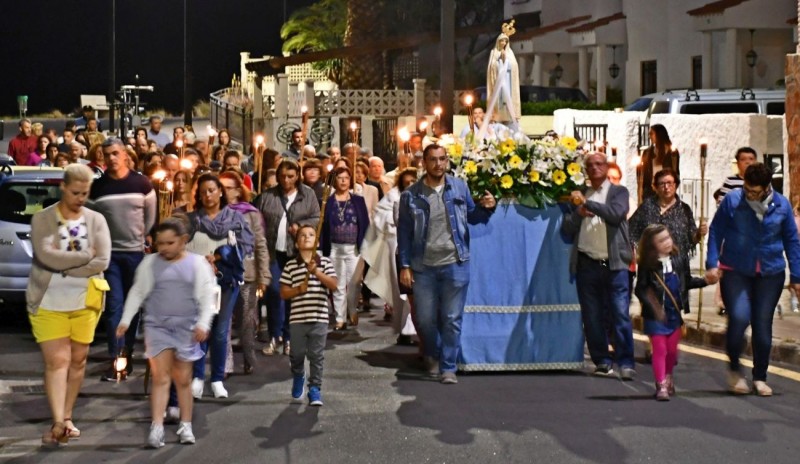 Veneguera culmina las fiestas en honor a Virgen de F�tima 