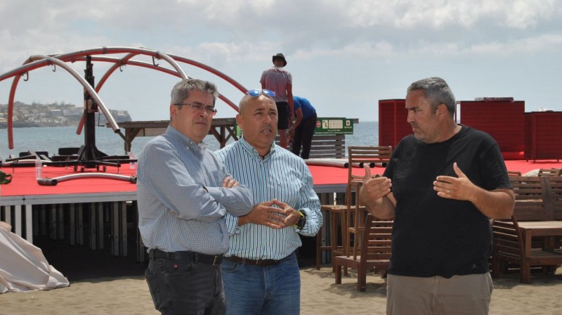 Maspalomas Costa Canaria acoge la Copa de Espa�a de Voley Playa 