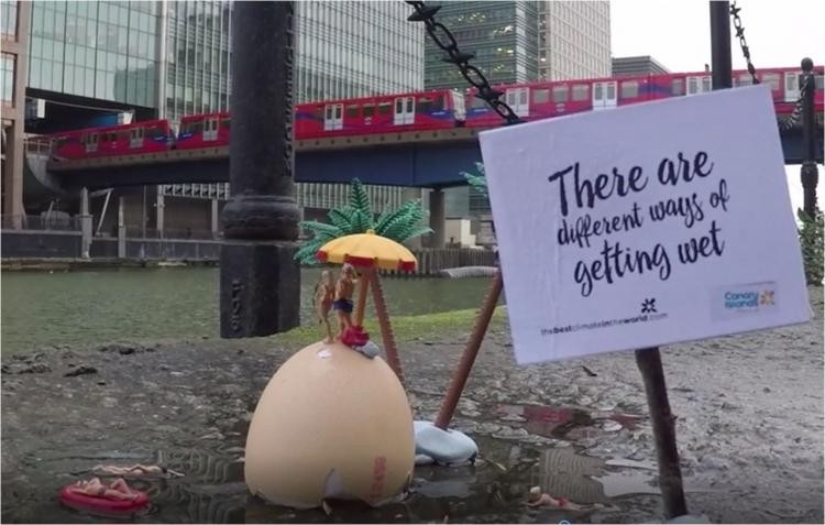 Una acci�n promocional de Canarias, reconocida como una de las 100 mejores ideas del a�o 