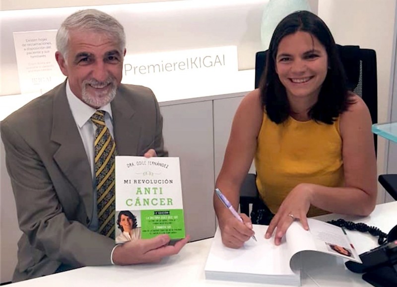 Odile Fern�ndez visita IKIGAI