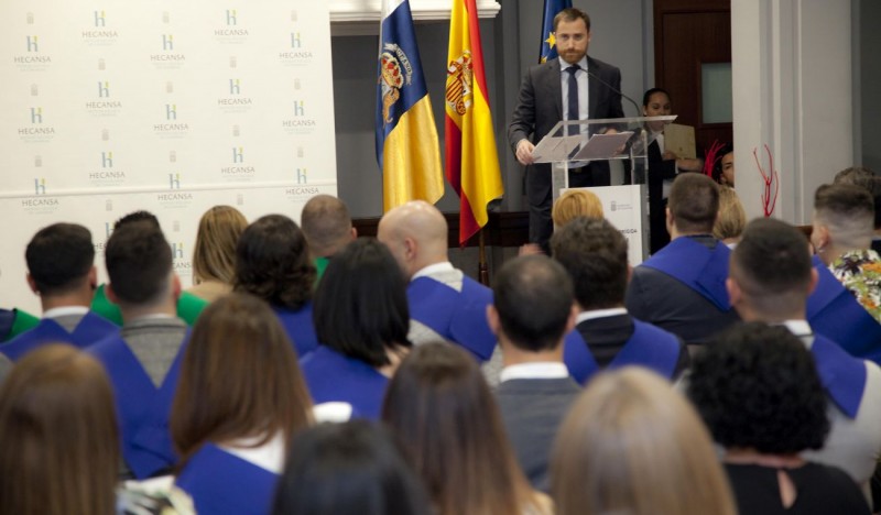 Isaac Castellano reivindica la formaci�n de Hecansa como garant�a de �xito para la revoluci�n tur�stica