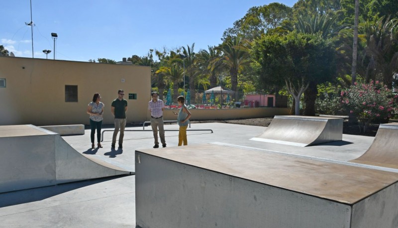 El Ayuntamiento invierte 52.000 euros en el nuevo skatepark de Arguinegu�n
