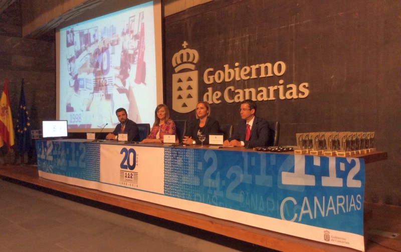 El 1-1-2 distingue en su XX aniversario a los servicios de emergencia del Archipi�lago