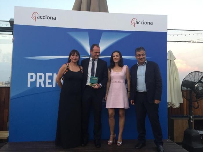 Alcaldes de la Mancomunidad del Sureste reciben el Premio Eolo en el IV Congreso de Madrid