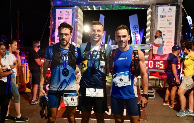 Javier Sosa, ganador de la V Trai�a Trail Spar Mog�n 