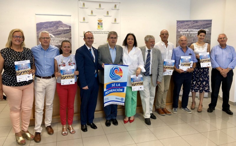El V CAMP Internacional Rotary convierte a Maspalomas en un foro para debatir y reflexionar sobre la paz 