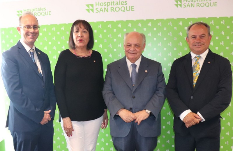 Hospitales San Roque colabora en la creaci�n del parque infantil del Materno