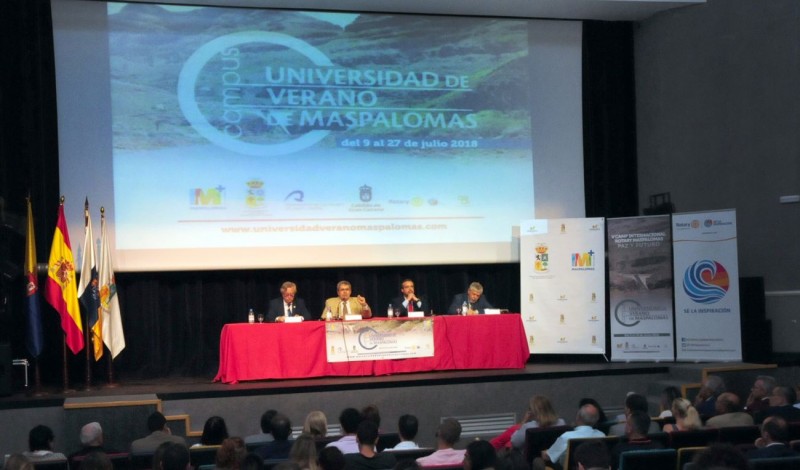 La XXVII edici�n de la Universidad de Verano de Maspalomas arranca con m�s de 400 alumnos 