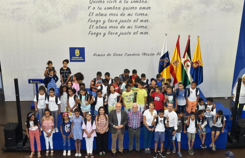 Sesenta menores saharauis ya disfrutan de sus Vacaciones en Paz en Gran Canaria 