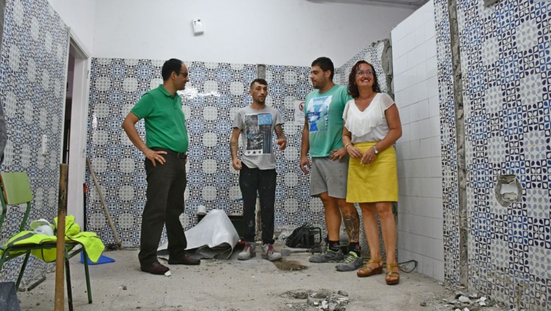 Mog�n ejecuta las obras RAM en los centros educativos