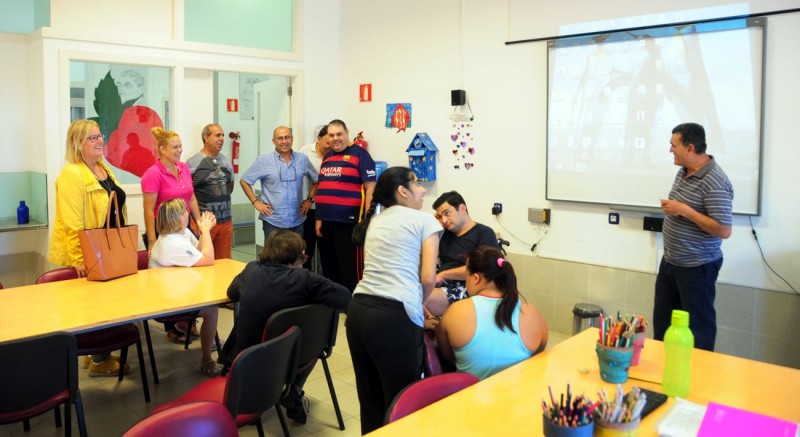 El Ayuntamiento mejora el centro ocupacional de El Salobre 