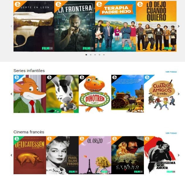 El Gobierno lanza la plataforma digital eFILM 