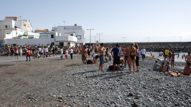 La Pozo Izquierdo Open Water celebra la primera edici�n con m�s de 200 nadadores inscritos