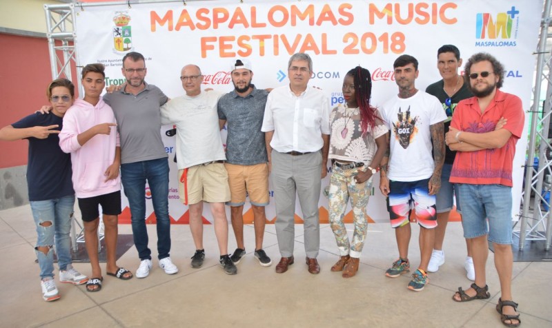 El II Maspalomas Music Festival  arranca en el Parque del Sur con 10 bandas de todo el mundo