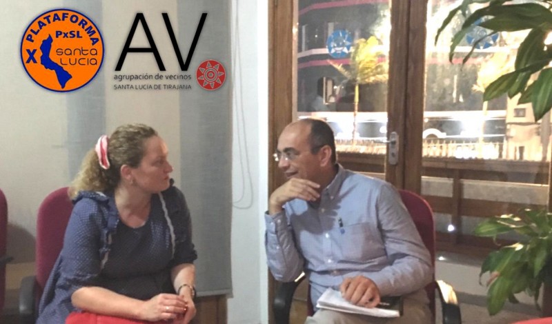 AV Santa Luc�a y la Plataforma por Santa Luc�a comienzan a colaborar