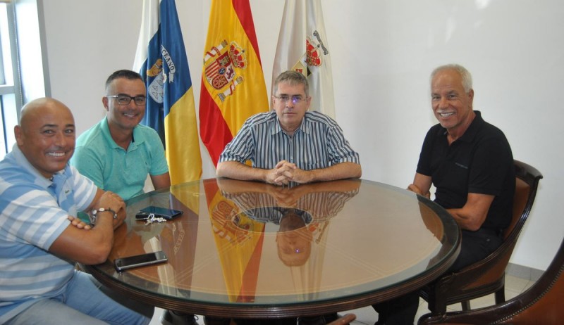 El Ayuntamiento programa el uso de los campos de la Ciudad Deportiva con el CD Maspalomas y la UD San Fernando