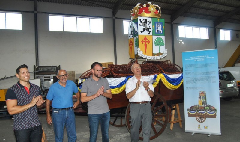 San Bartolom� de Tirajana lucir� su escudo her�ldico en la romer�a-ofrenda de Teror