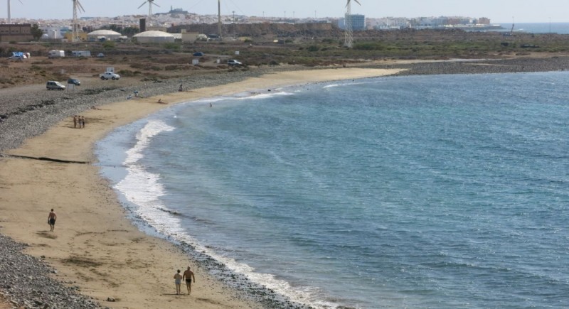 Santa Luc�a celebra el D�a Internacional de Limpieza de Playas con una acci�n en Bah�a de Formas