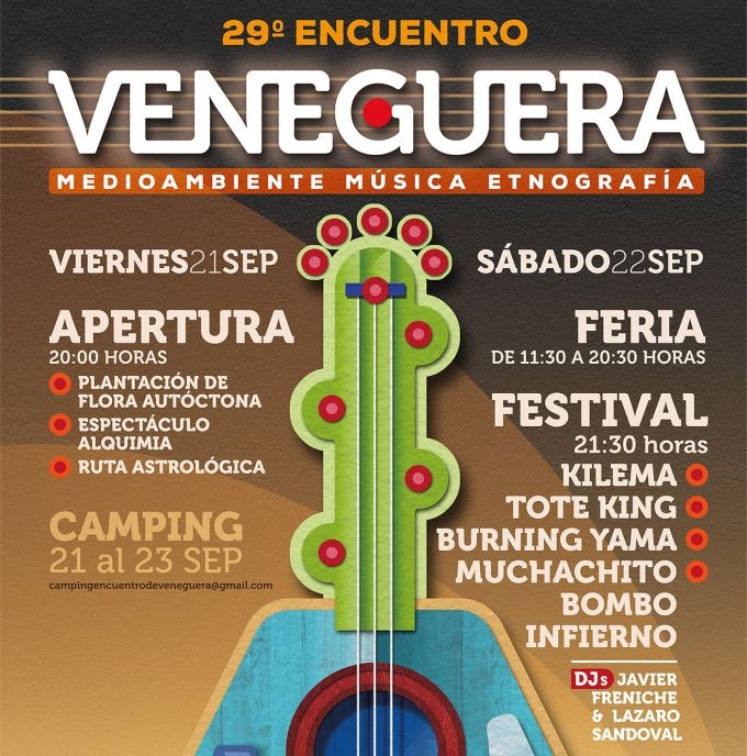 Plantaci�n de flora, performance y ruta astron�mica en la primera jornada del  29� Encuentro Veneguera