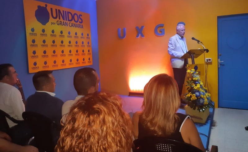 Paco P�rez candidato a la Alcald�a de San Bartolom� de Tirajana por UxGC