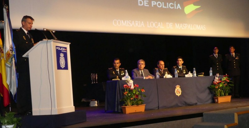 El Cuerpo Nacional de Polic�a de Maspalomas celebra la festividad de los �ngeles Custodios  