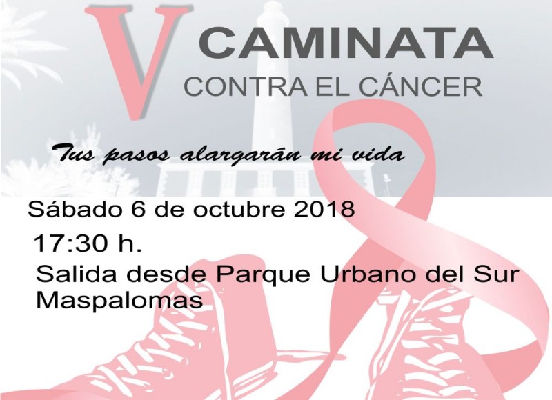 La Caminata Contra el C�ncer 2018 Parque Sur � Faro de Maspalomas 