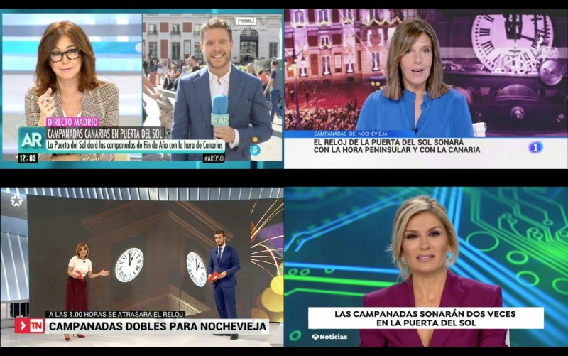 La noticia de las �Campanadas Canarias` fue recogida por 50 diarios impresos y 135 medios digitales