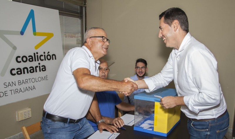 Alejandro Marichal elegido candidato de Coalici�n Canaria en San Bartolom� de Tirajana
