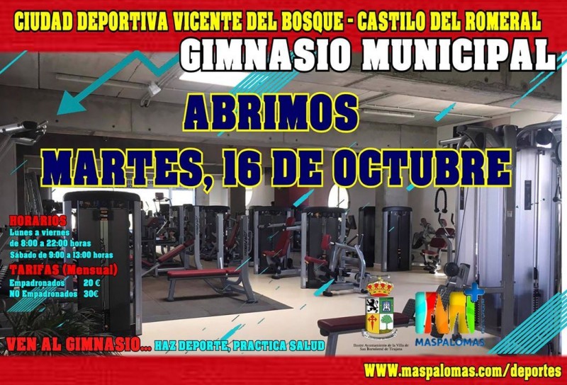 El gimnasio de la Ciudad Deportiva Vicente del Bosque inicia su actividad  