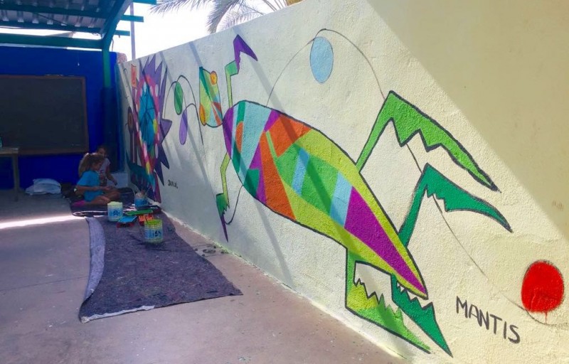 Mog�n acerca la pintura de Lola Massieu a los escolares