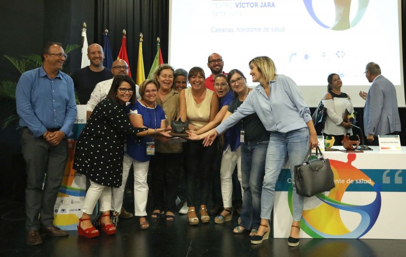 Santa Luc�a recibe el premio �Canarias Promueve Salud� 