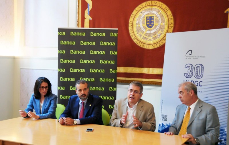 San Bartolom�, ULPGC y Bankia firman el convenio de colaboraci�n para el VI Foro de Turismo de Maspalomas 