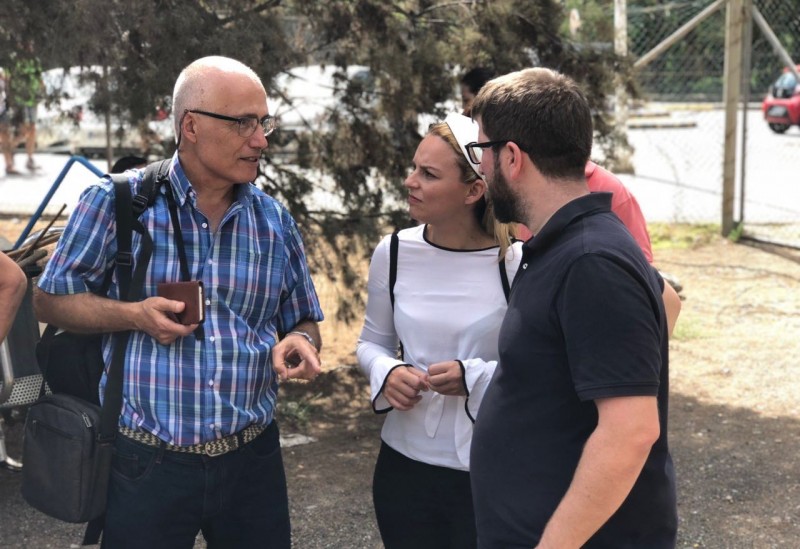 Podemos lleva al Parlamento Europeo las obras ilegales del Oasis de Maspalomas