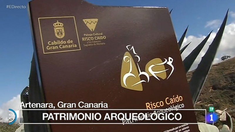 Espa�a Directo lleva la cueva de Risco Ca�do de Gran Canaria a los hogares espa�oles