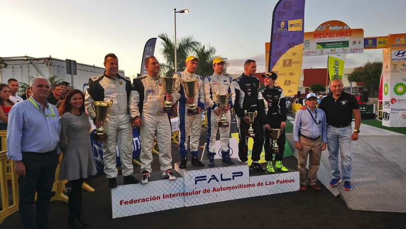 Enrique Cruz-Yeray Mujica ganadores del 45� Rally de Maspalomas