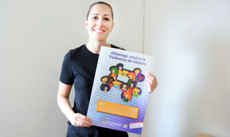 Maspalomas promueve los #Hastags contra la violencia de g�nero 